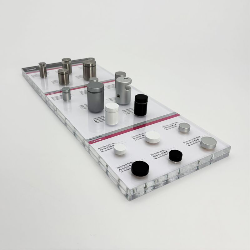 Mostruário Geral Afastadores 15x40 cm