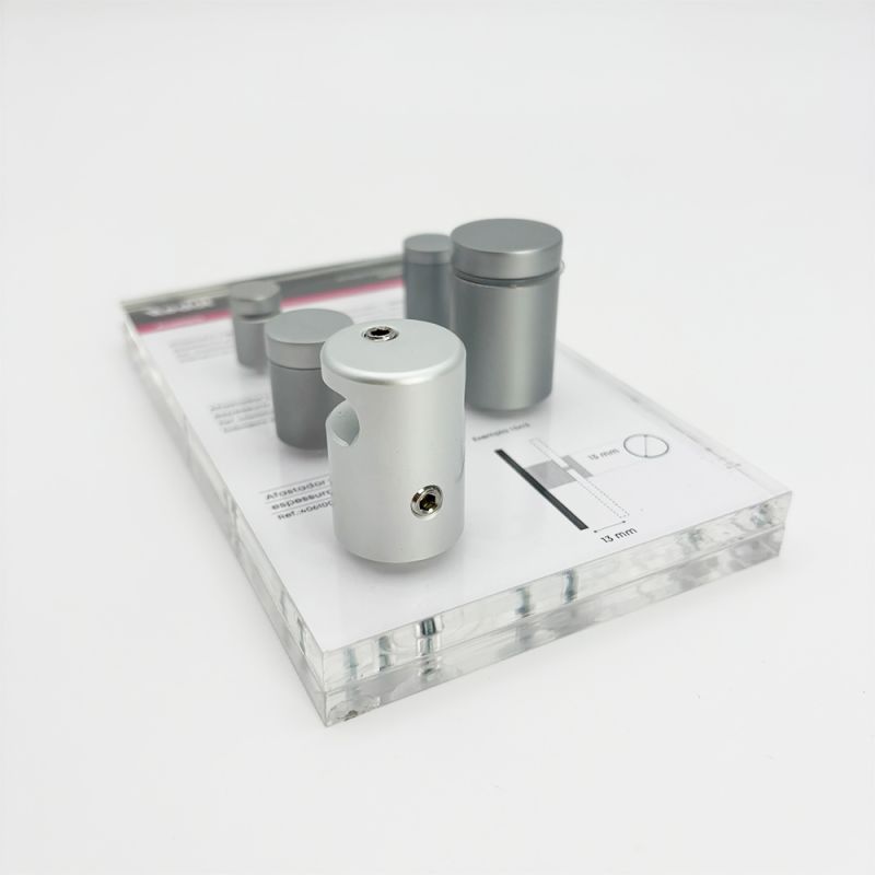 Mostruário Afastadores Alumínio 10x17 cm