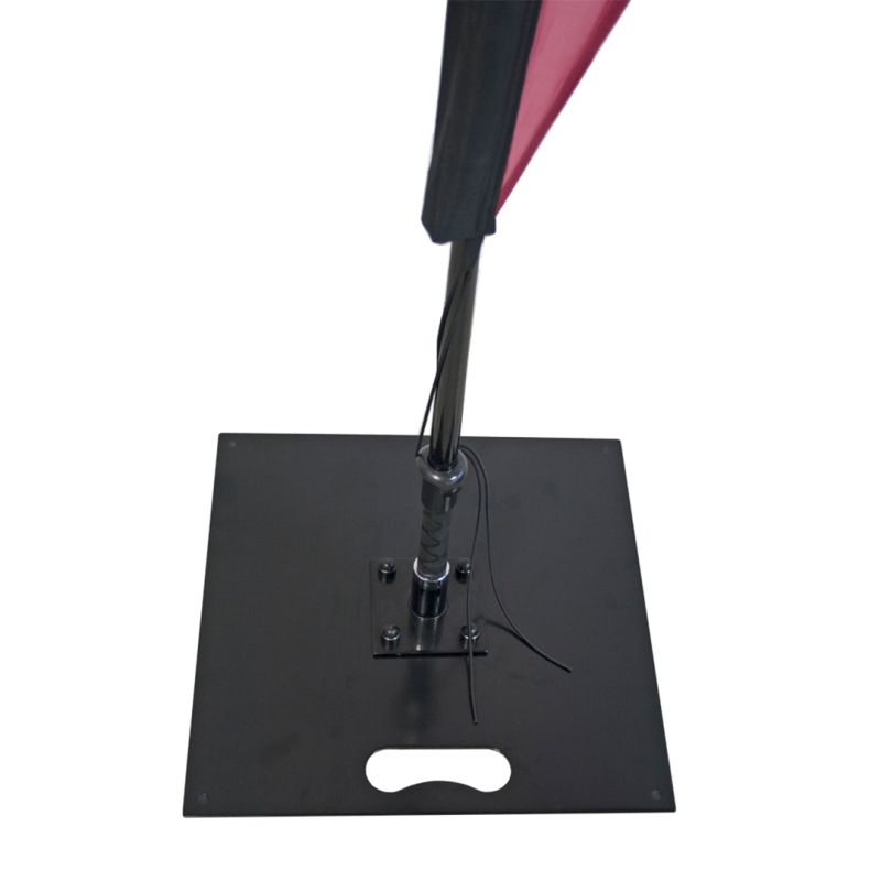 Base Black Flat 15kg c/ Rotador